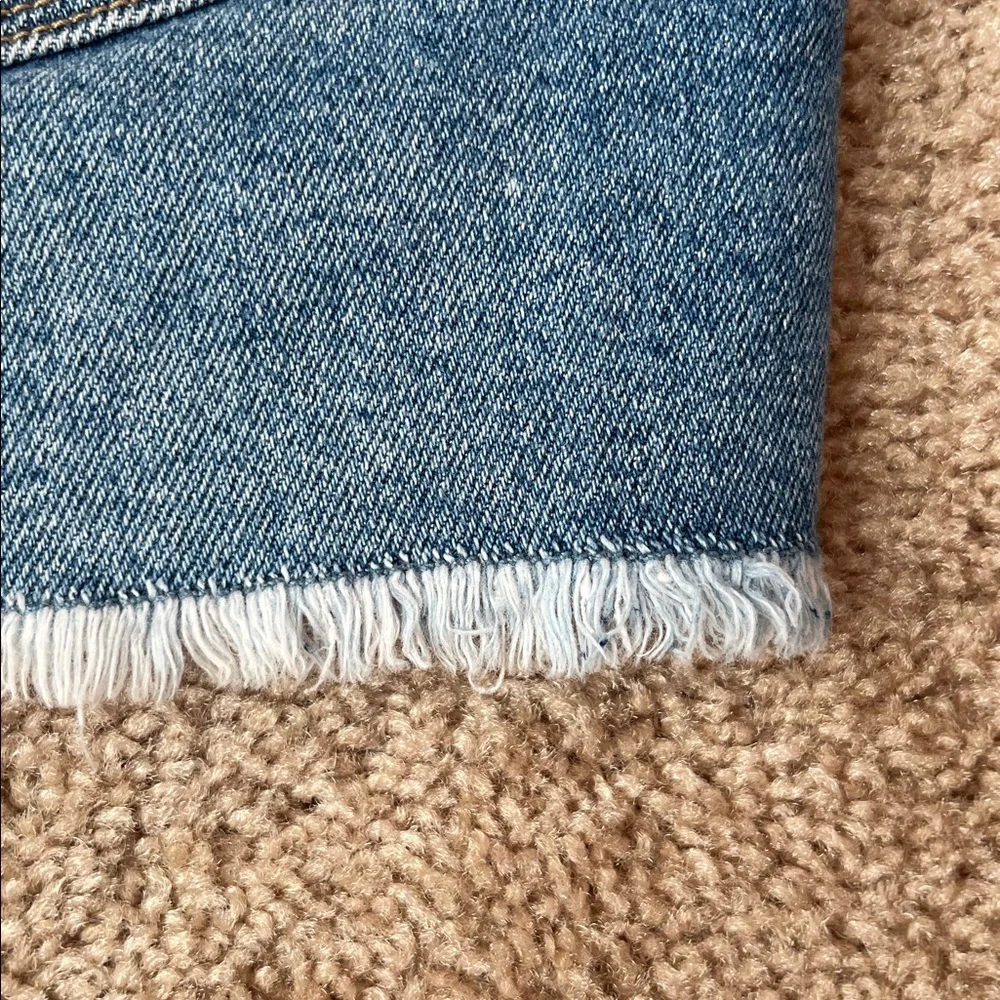 Good American High Rise Denim Shorts